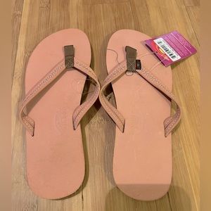 Kids rainbow sandals with studs